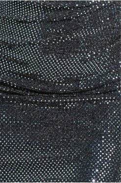 Goddiva Naked Cowl Neck Bodycon Midi - Black -Liquosmi Store 5Zx5CFiy 10703