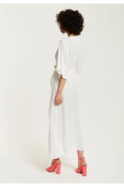 Liquorish Midi Wrap Dress In White 10 Liquorish Midi Wrap Dress In White -Liquosmi Store 7Ok79jrM 15751