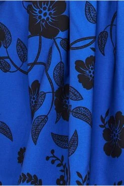 Goddiva Printed Off The Shoulder Midi Dress - Royalblue 9 Goddiva Printed Off The Shoulder Midi Dress - Royalblue -Liquosmi Store Mvg1JQV9 11618