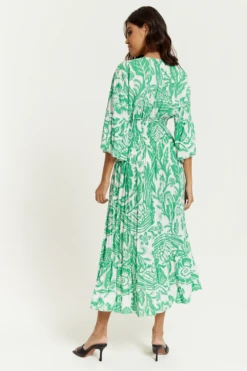 Hoxton Gal Oversized V Neck Detail Floral Print Maxi Dress 7 Hoxton Gal Oversized V Neck Detail Floral Print Maxi Dress -Liquosmi Store Ote6LDVB 14910