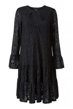 Mela London Black Lace Smock Dress -Liquosmi Store QZFu7CNM 14434
