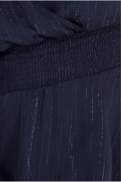 Goddiva Long Sleeve Tiered Midi Dress - Black -Liquosmi Store WJYjEJSN 15278