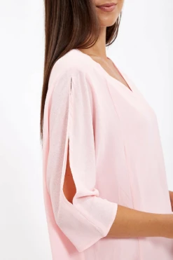 Liquorish Pink Relaxed Fit Midi Dress With Pockets 9 Liquorish Pink Relaxed Fit Midi Dress With Pockets -Liquosmi Store dodlWyFd 8324