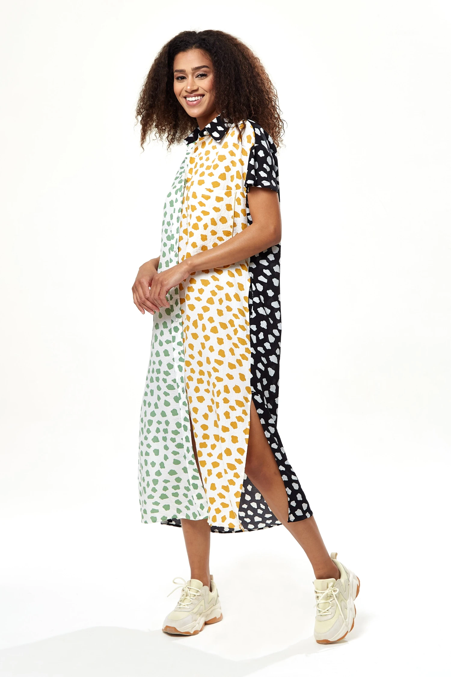 Liquorish Animal Print Oversized Shirt Dress 2 Liquorish Animal Print Oversized Shirt Dress - Image 2