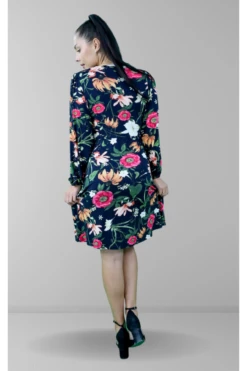 Signage Red Floral Print Skater Midi Dress -Liquosmi Store kwZ2zwtq 13766