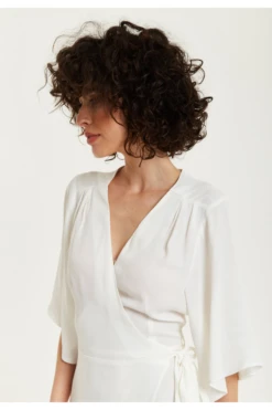 Liquorish Midi Wrap Dress In White 11 Liquorish Midi Wrap Dress In White -Liquosmi Store lQ5sCXW1 15751