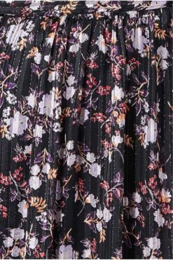 Goddiva Front Split Floral Maxi - Navy Floral 7 Goddiva Front Split Floral Maxi - Navy Floral -Liquosmi Store rmZeUPCB 6119