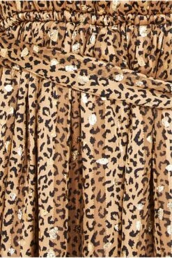 Goddiva Wrap Printed Chiffon Maxi Dress - Animal Print -Liquosmi Store tBYIdky4 14678